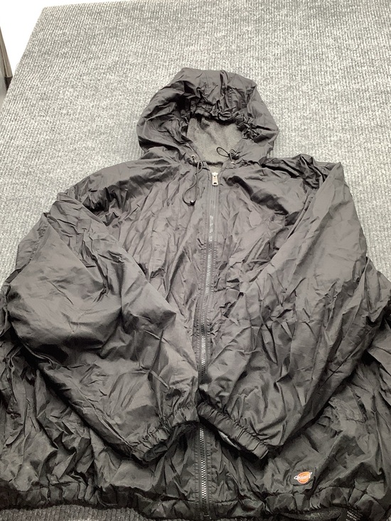 Dickies Jackets & Blazers - Dickies Black Hooded Zip-Up Bomber Jacket